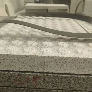 吐鲁番 芝麻白花岗岩6.0公分荔枝面五轴加工雕刻盲点