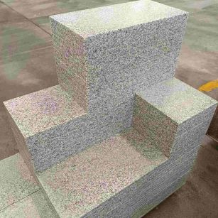 吐鲁番 白麻花岗岩荔枝面地铺石