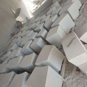 吐鲁番 白麻花岗岩异形坐凳