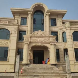 吐鲁番 黄金麻花岗岩别墅外墙干挂