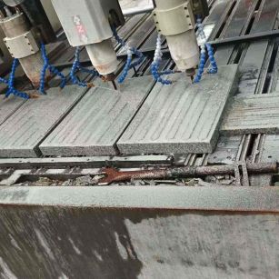 吐鲁番 芝麻白花岗岩荔枝面盲道雕刻