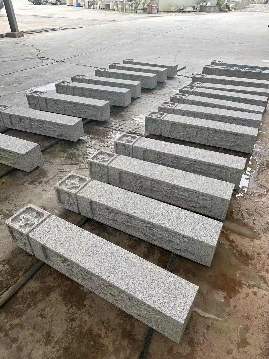 吐鲁番 白麻方柱雕花防水