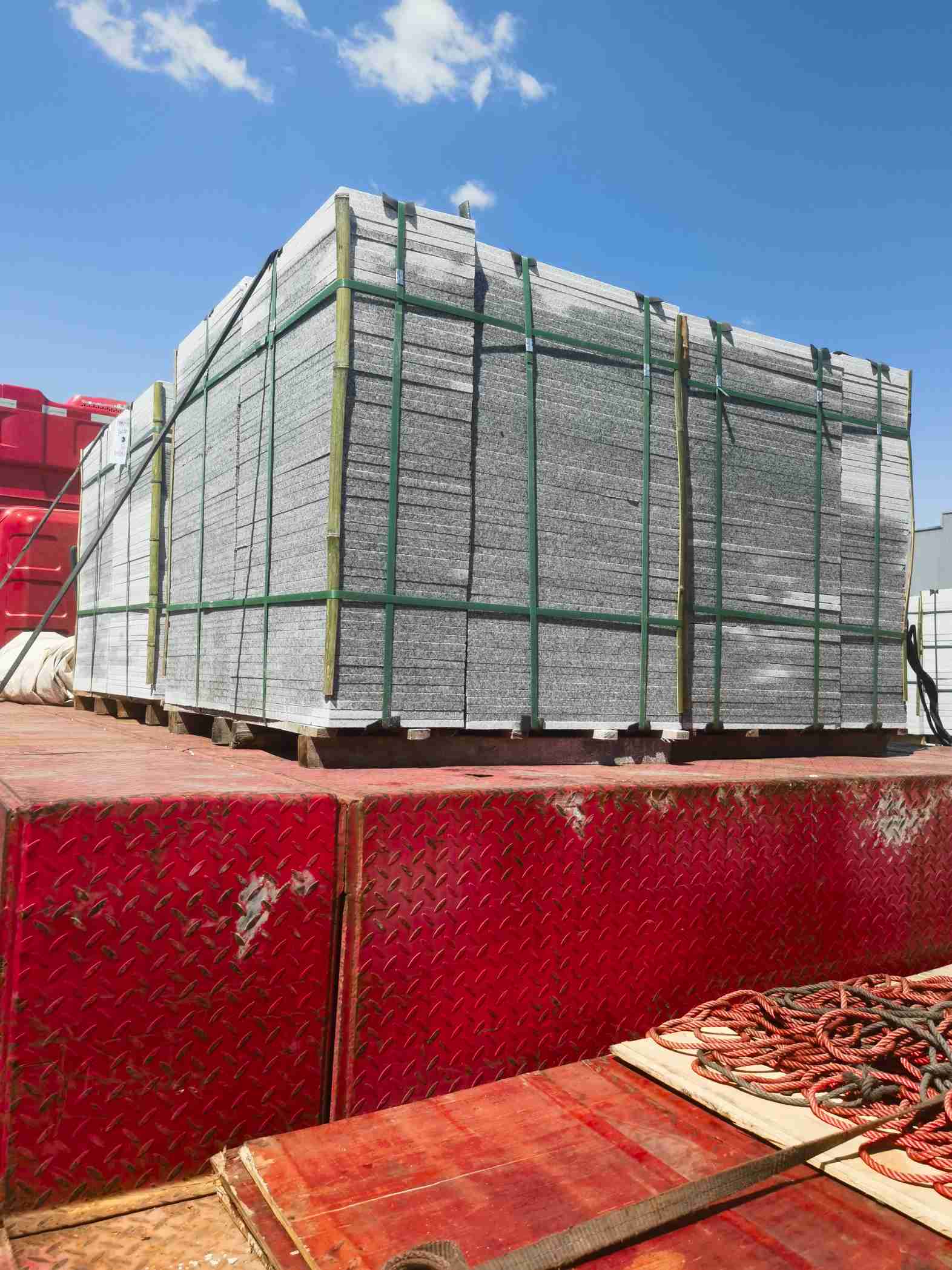 吐鲁番 芝麻白火烧规格板地铺石300*600/600*600