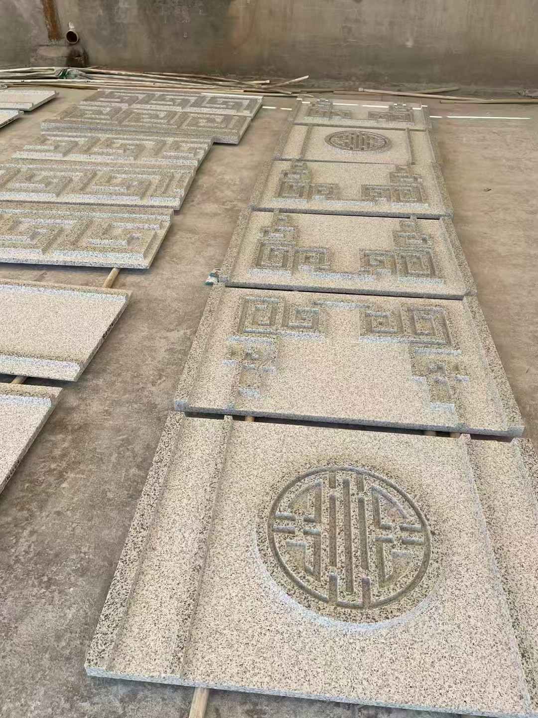 吐鲁番 白麻花岗岩外墙立面雕刻板