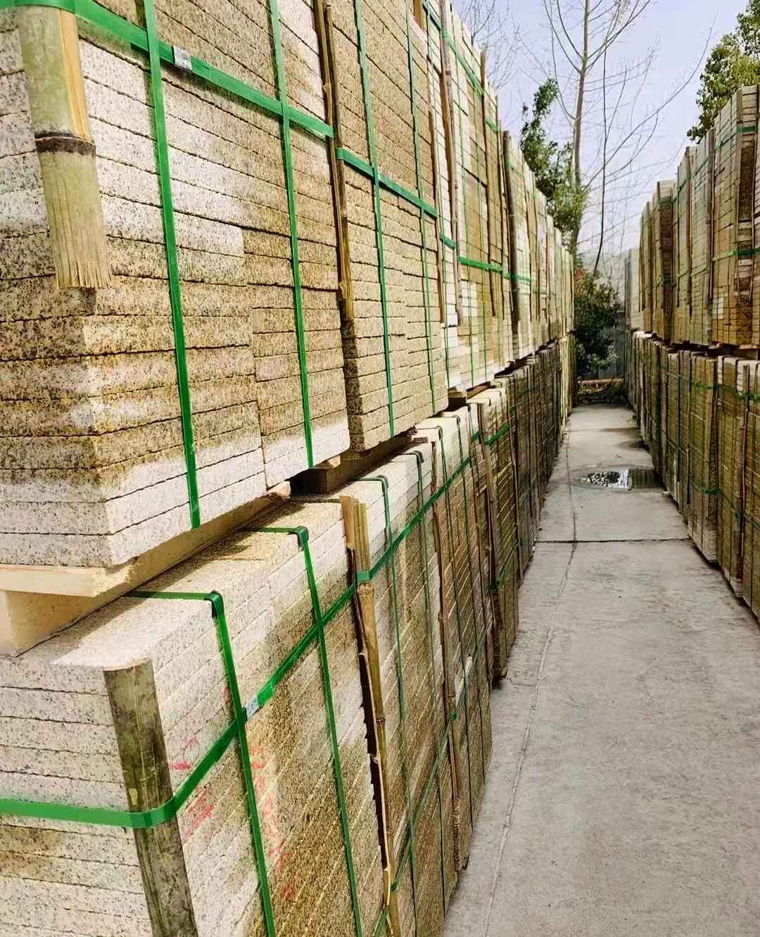 吐鲁番 黄金麻花岗岩荔枝面地铺石