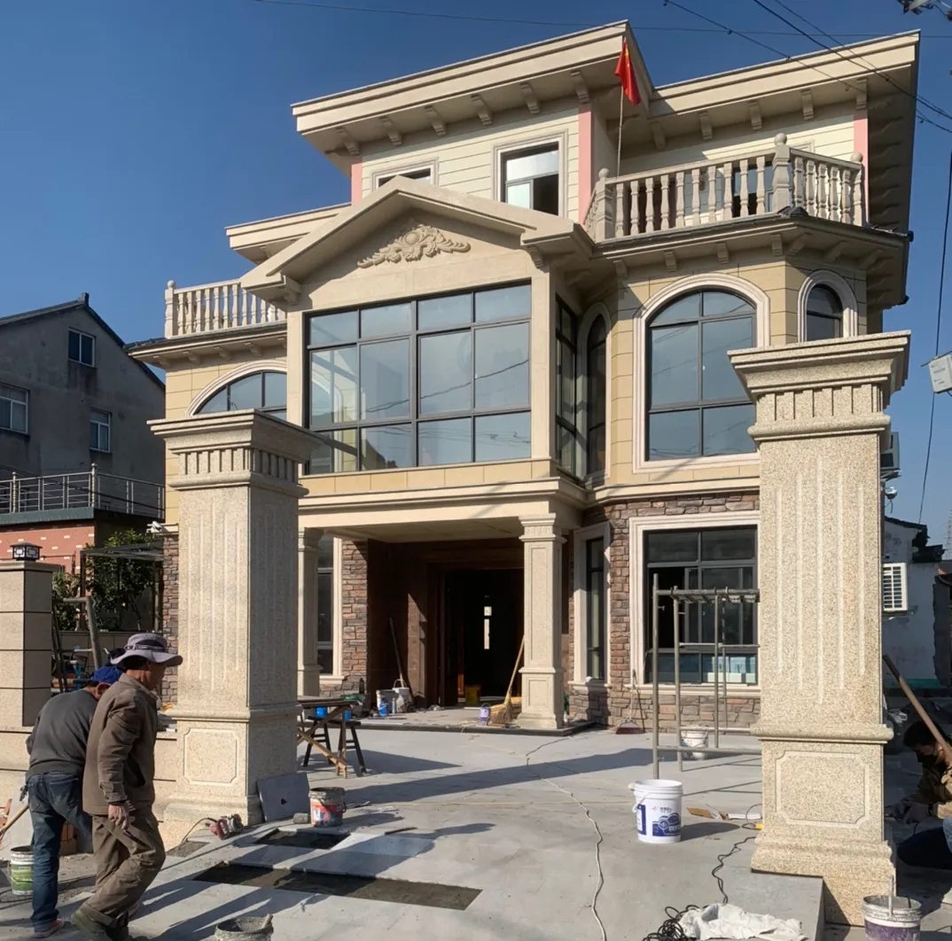 吐鲁番 黄金麻花岗岩荔枝面别墅外墙干挂私家专属